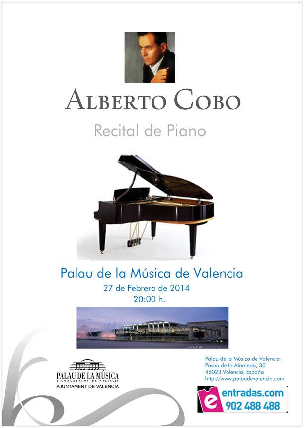 Recital de piano Alberto Cobo
